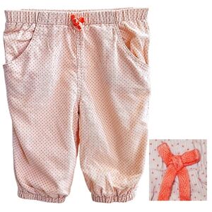 Bout'Chou Soft Jersey-Lined Corduroy Polka Dot Pants, 9 Months